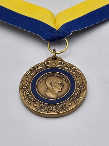 Vintage "PAUL HARRIS FELLOW" The Rotary Foundation International Medal 1980-90s