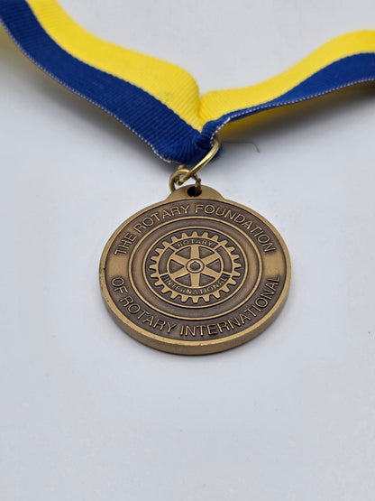 Vintage "PAUL HARRIS FELLOW" The Rotary Foundation International Medal 1980-90s