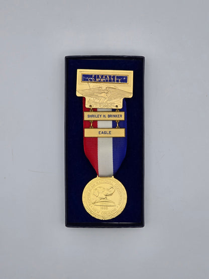 1988 Republican National Convention New Orleans Finance Committee Badge Shirley H. Brinker