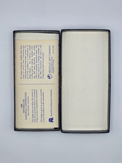 1988 Republican National Convention New Orleans Finance Committee Badge Shirley H. Brinker