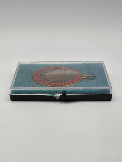 Vintage Medal an Award of Achievement from Sierra Joint Union High School CA