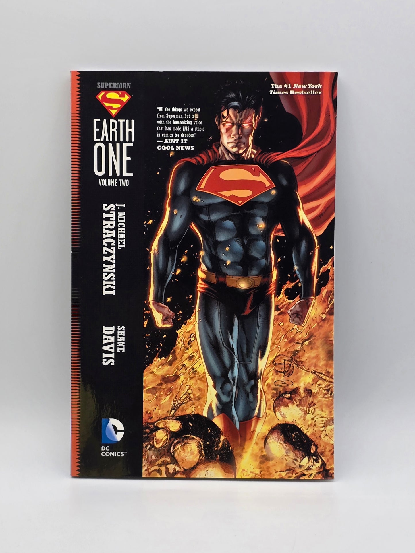 Superman Earths One Volume # 2 (2012) TPB Micheal Straczynski • Shane Davis DC Comics
