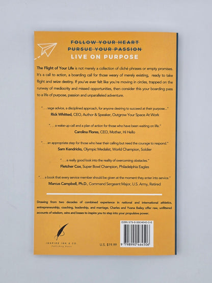 The Flight Of Your Life by Charles & Yvana Bailey