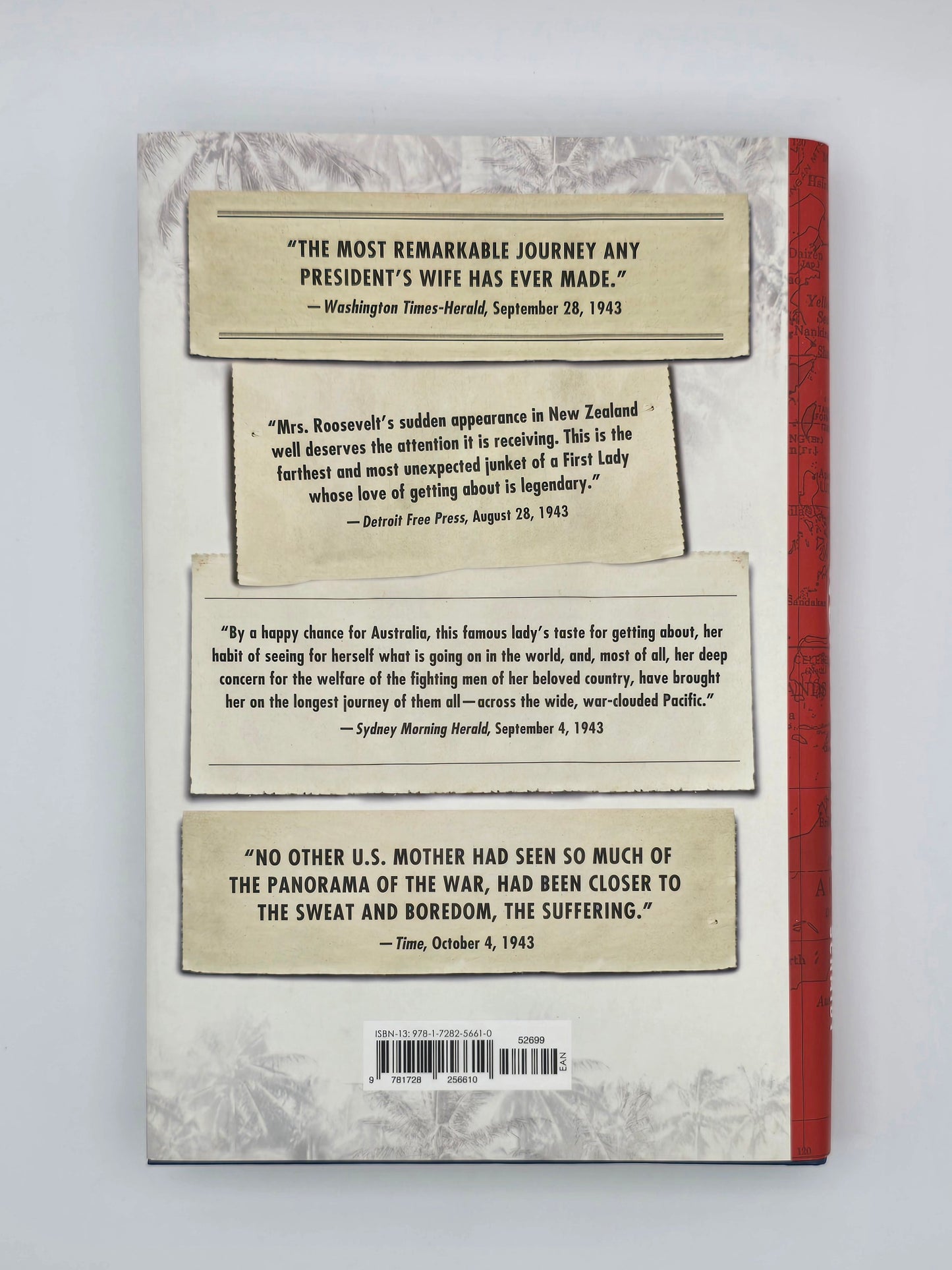 First Lady of World War II : Eleanor Roosevelt's Daring Journey to the Frontlines and Back