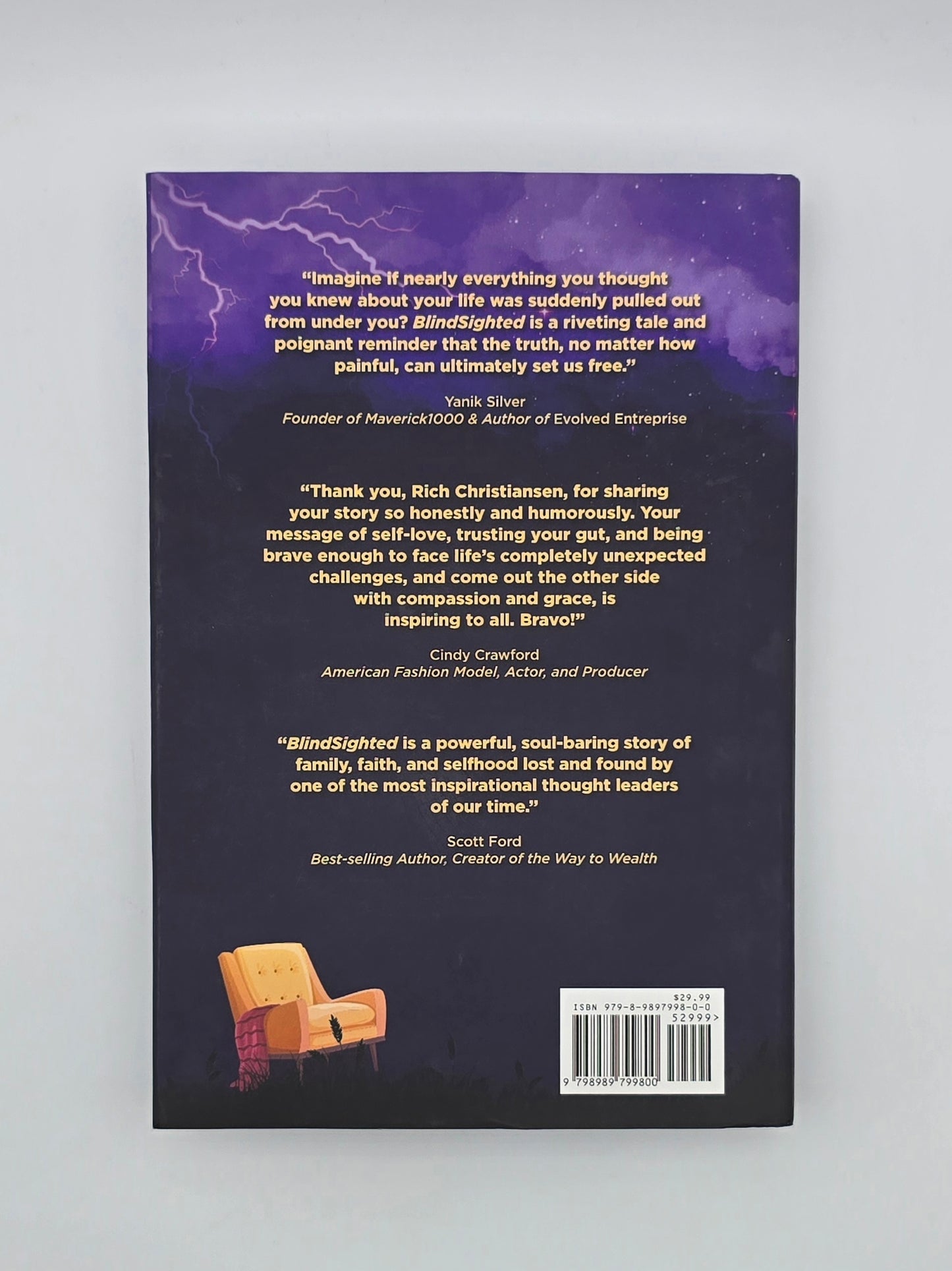 BlindSighted : Journey Of Identity, Faith & Healing By Rich Christiansen 2024