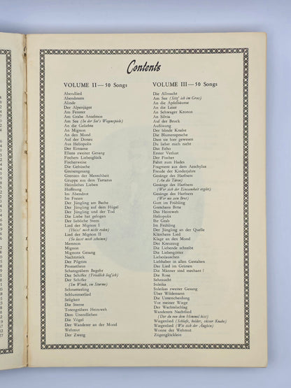 SCHUBERT 200 Songs For Voice & Piano By Sergius Kagen Sheet Music Book Vol.1