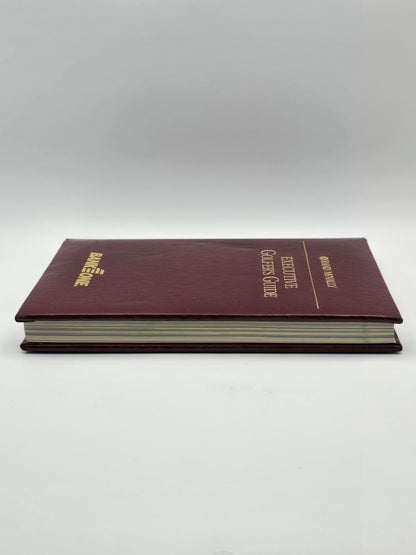 Vintage American Executive GOLFER'S GUIDE By Hubert Pedroli USA 1995