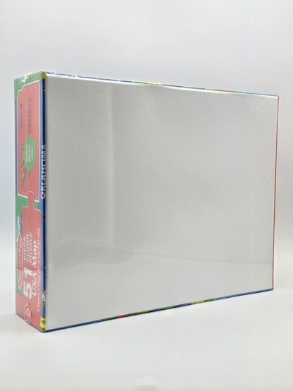 USA MAP 51 Piece Floor Puzzle 36" X 32" Ages 6+ by Melissa & Doug