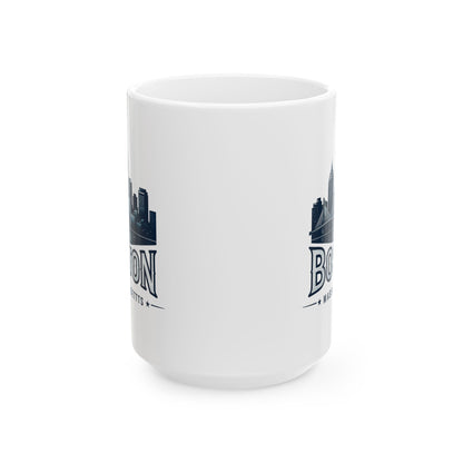 Boston Massachusetts Mug - Ceramic Mug
