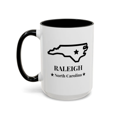 Raleigh NC Accent Mug