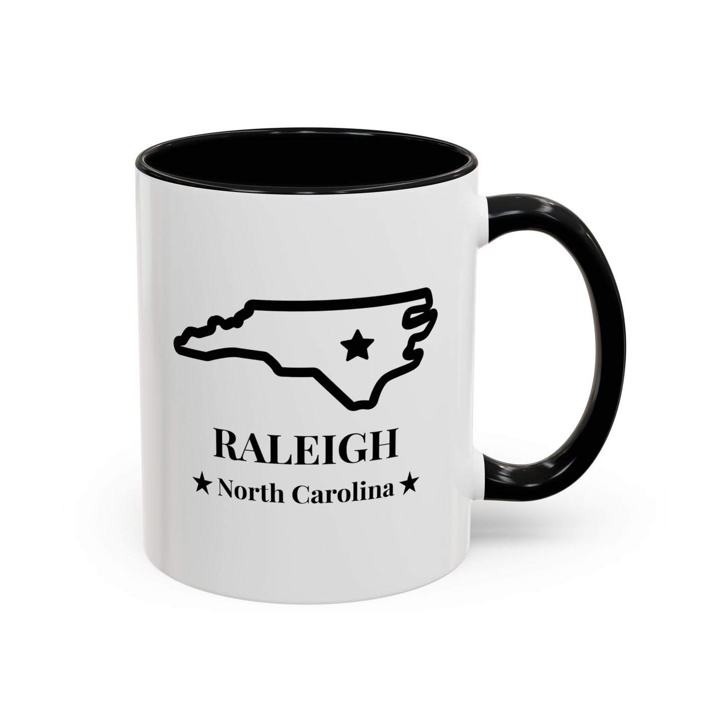 Raleigh NC Accent Mug