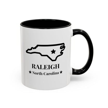Raleigh NC Accent Mug