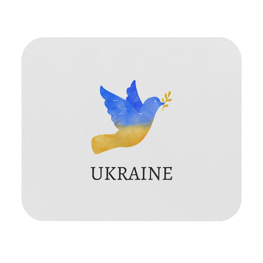 Ukraine Peace Dove Design Mousepad