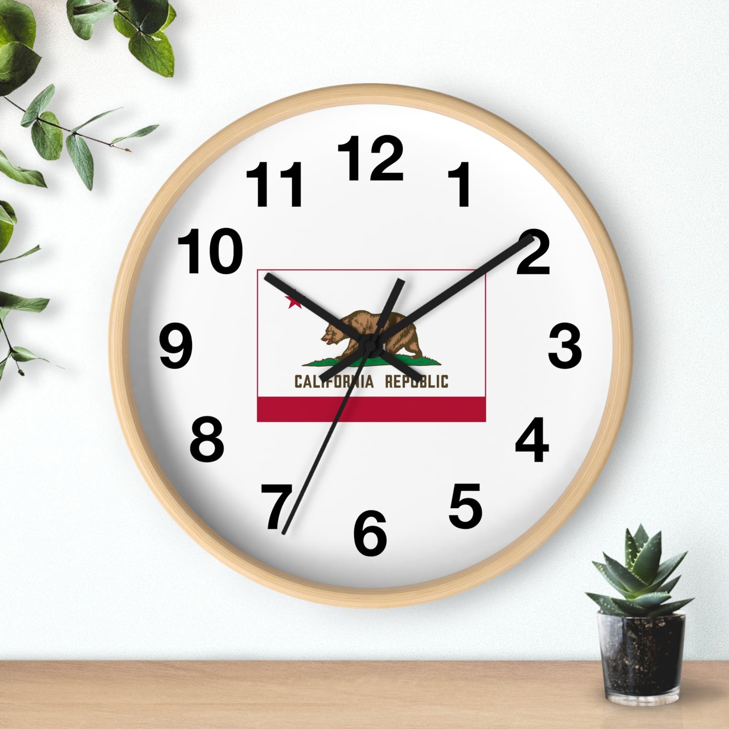 California Golden State Wall Clock