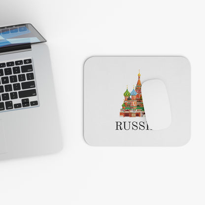 Mouse Pad Rectangle Russian Moscow City Buildings