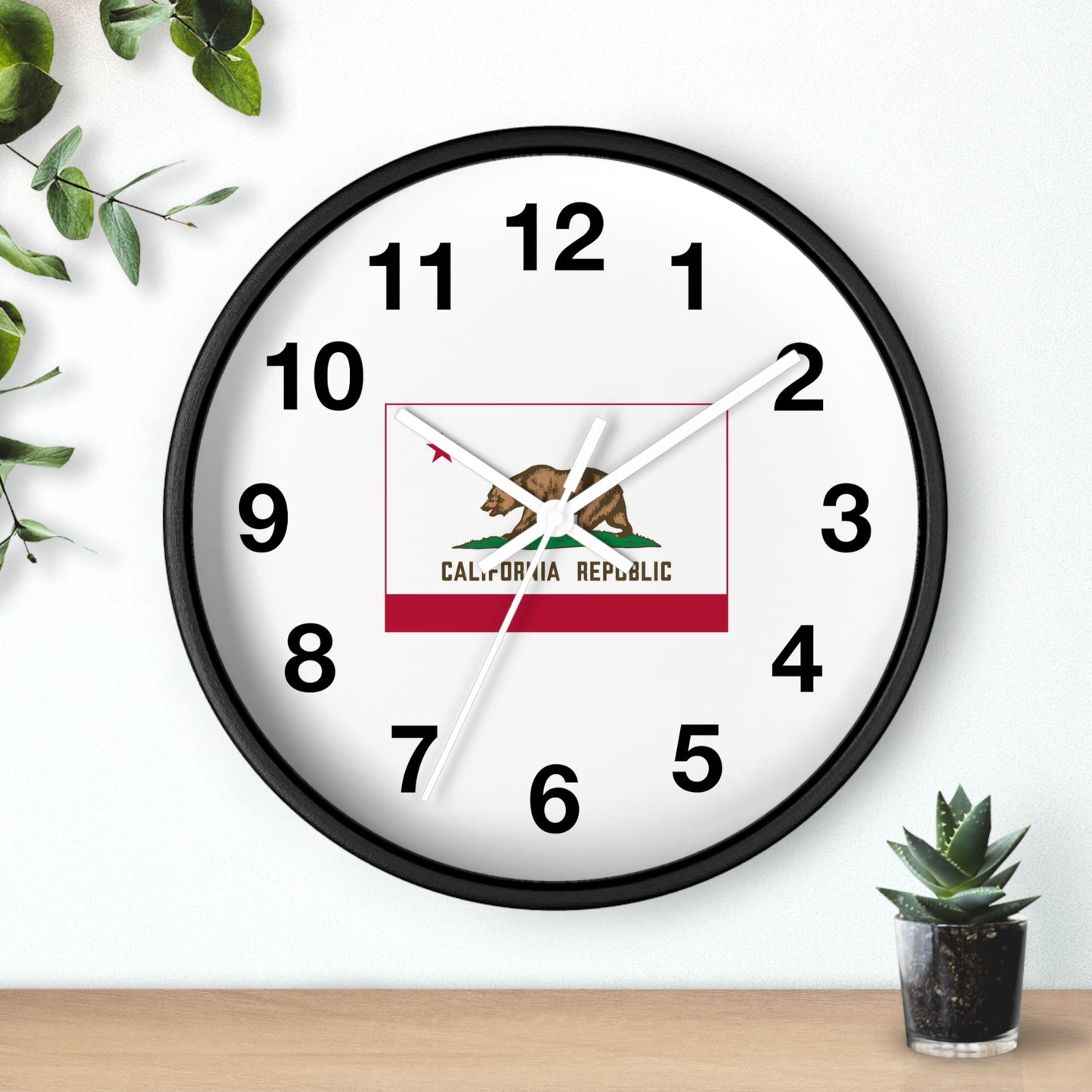 California Golden State Wall Clock