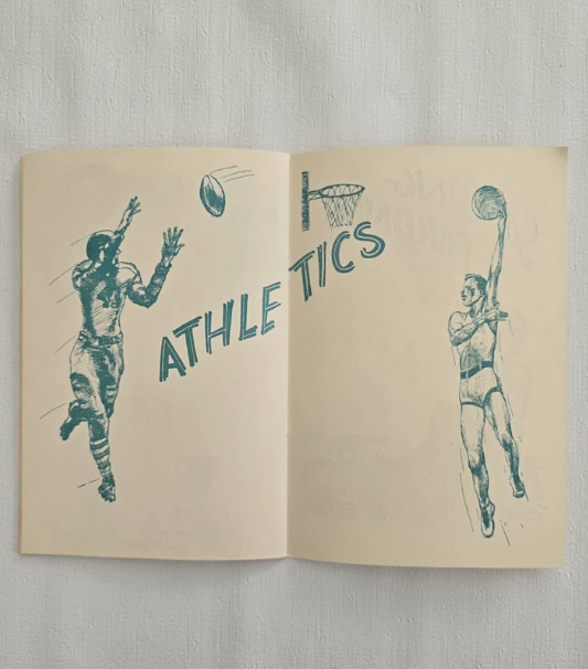 Vintage US Navy School Album Of Memories Book