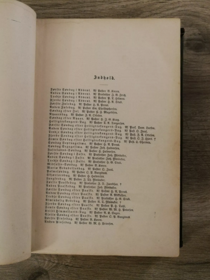 Proedikener Ober Evangelierne. Danish Gospel Proverbs 1888.