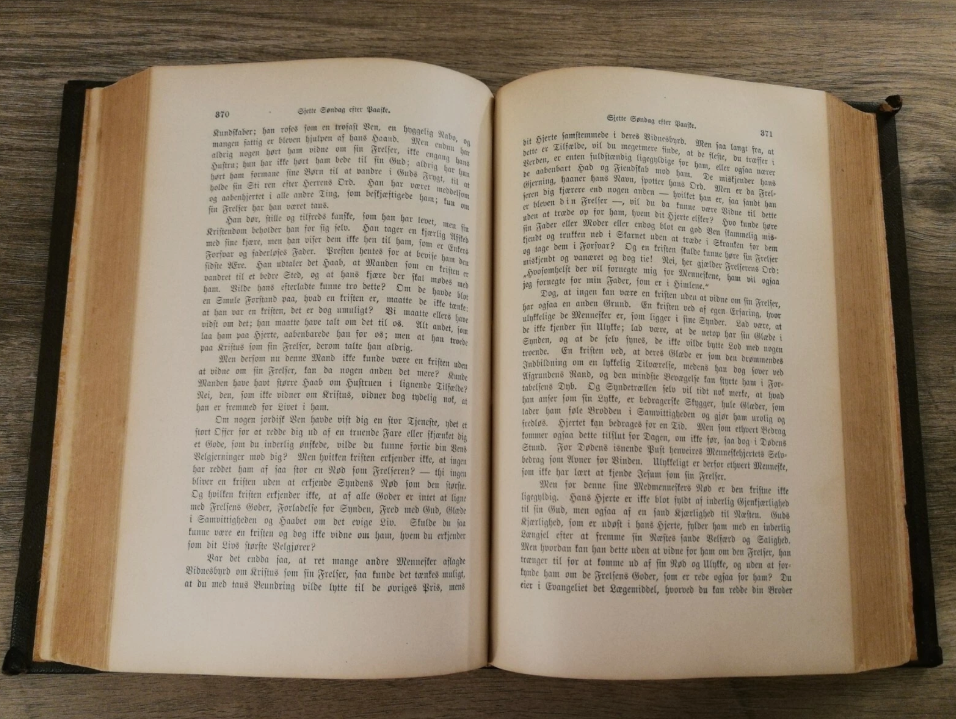 Proedikener Ober Evangelierne. Danish Gospel Proverbs 1888.