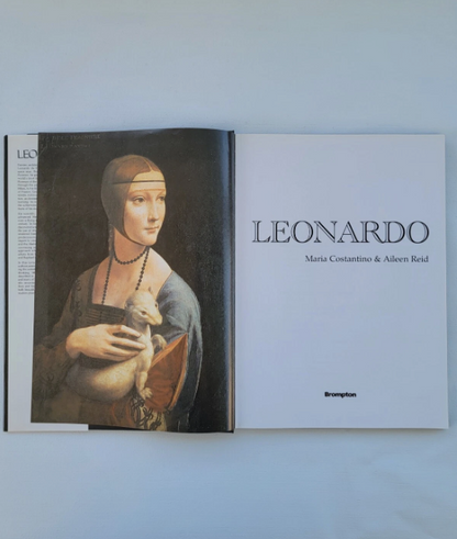 Leonardo By Maria Costantino & Aileen Reid Da Vinci's Life Science & Art Book
