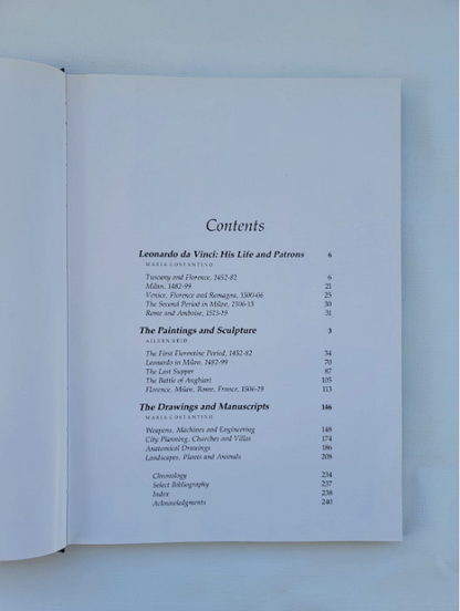 Leonardo By Maria Costantino & Aileen Reid Da Vinci's Life Science & Art Book